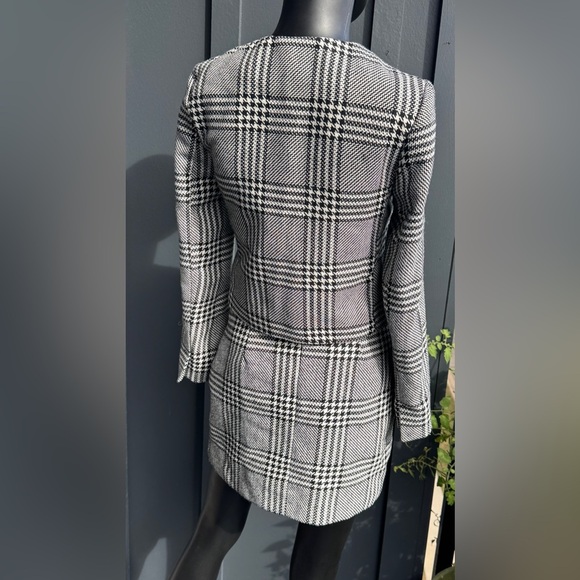 H&M Plaid Women's Jacket and Skirt Set - Picture 4 of 10